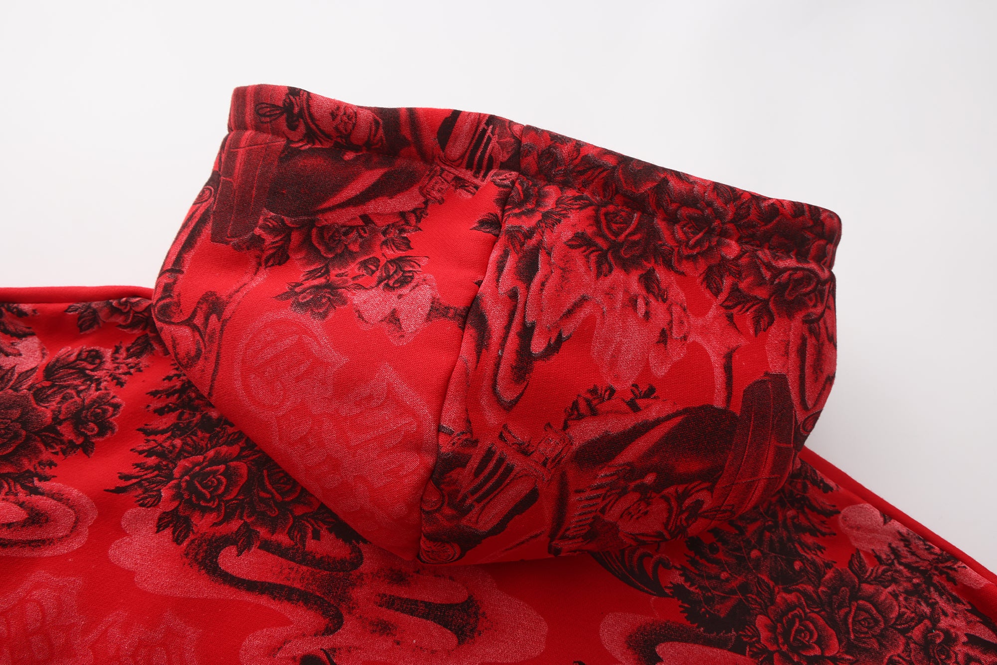 FB County Red Santa'd Up Hoodie