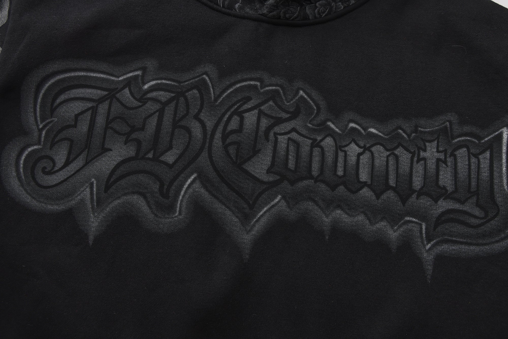 FB County Black Santa'd Up Hoodie