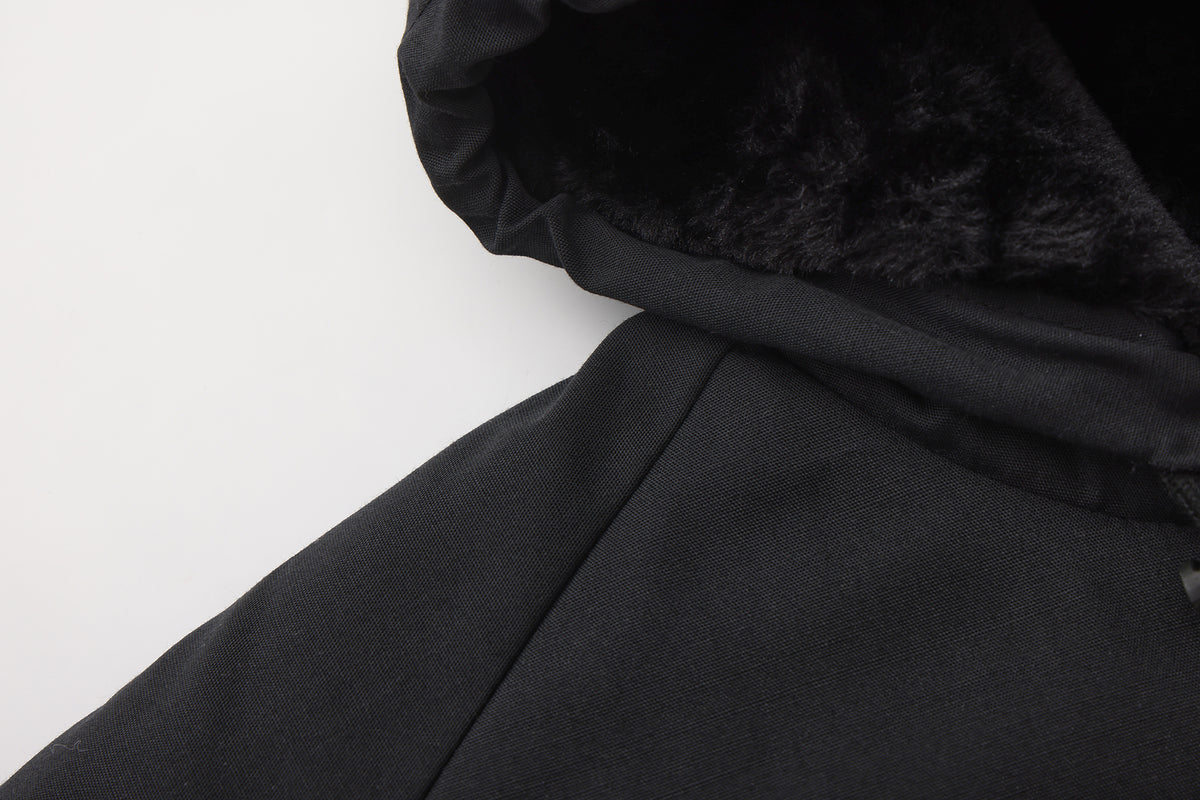 FB County Hooded Lined Windbreaker Coat