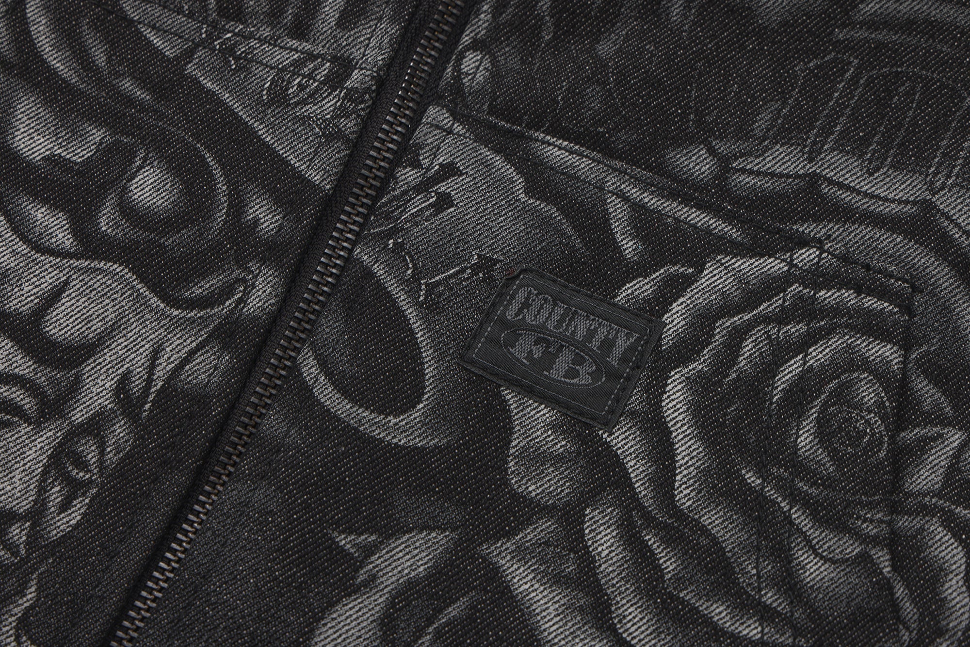 FB County Inked Up Cozy Denim Jacket