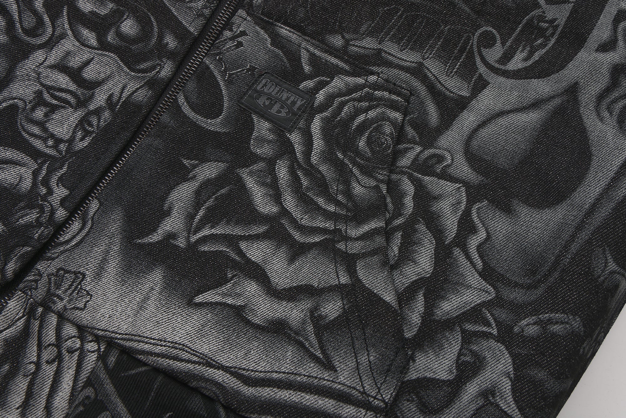 FB County Inked Up Cozy Denim Jacket