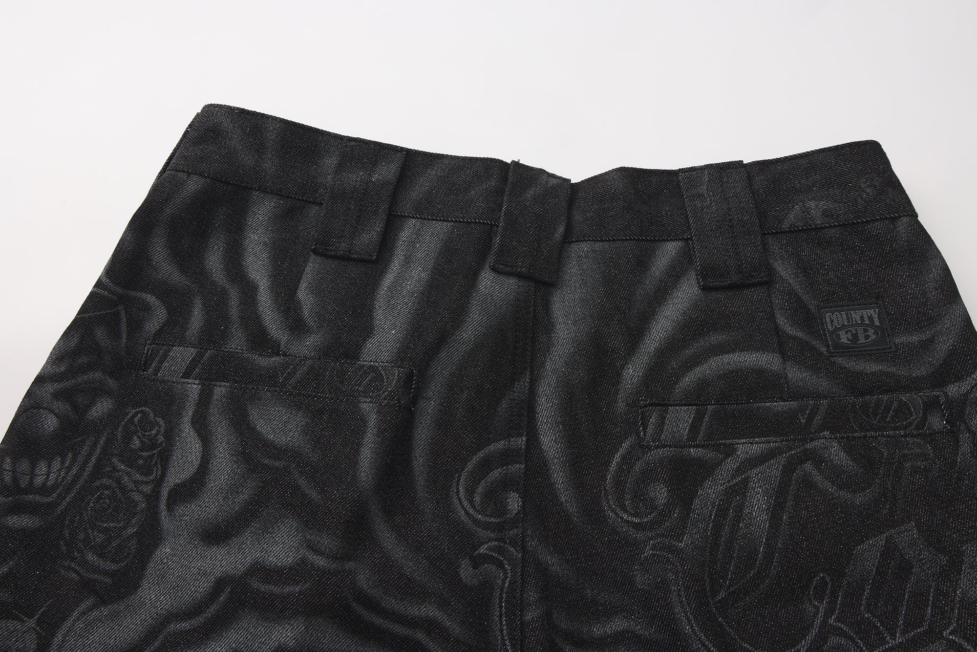 FB County Inked Up Hard Denim Pants