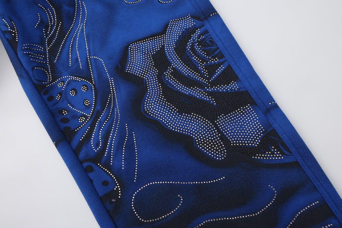FB County Rhinestone Tatted Up Sweatpant