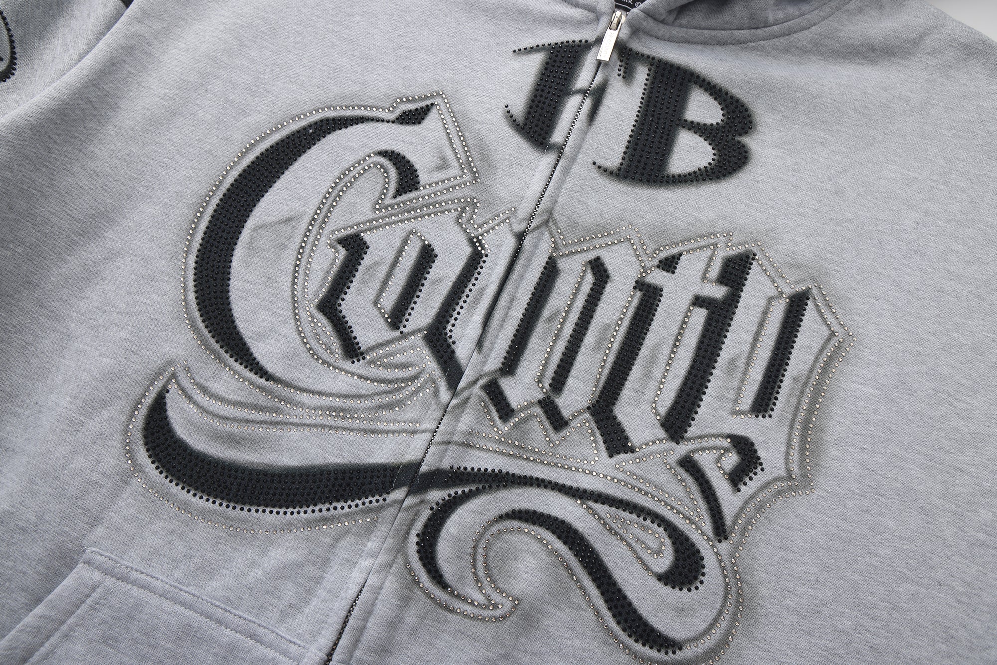 FB County Rhinestone Tatted Up Hoodie