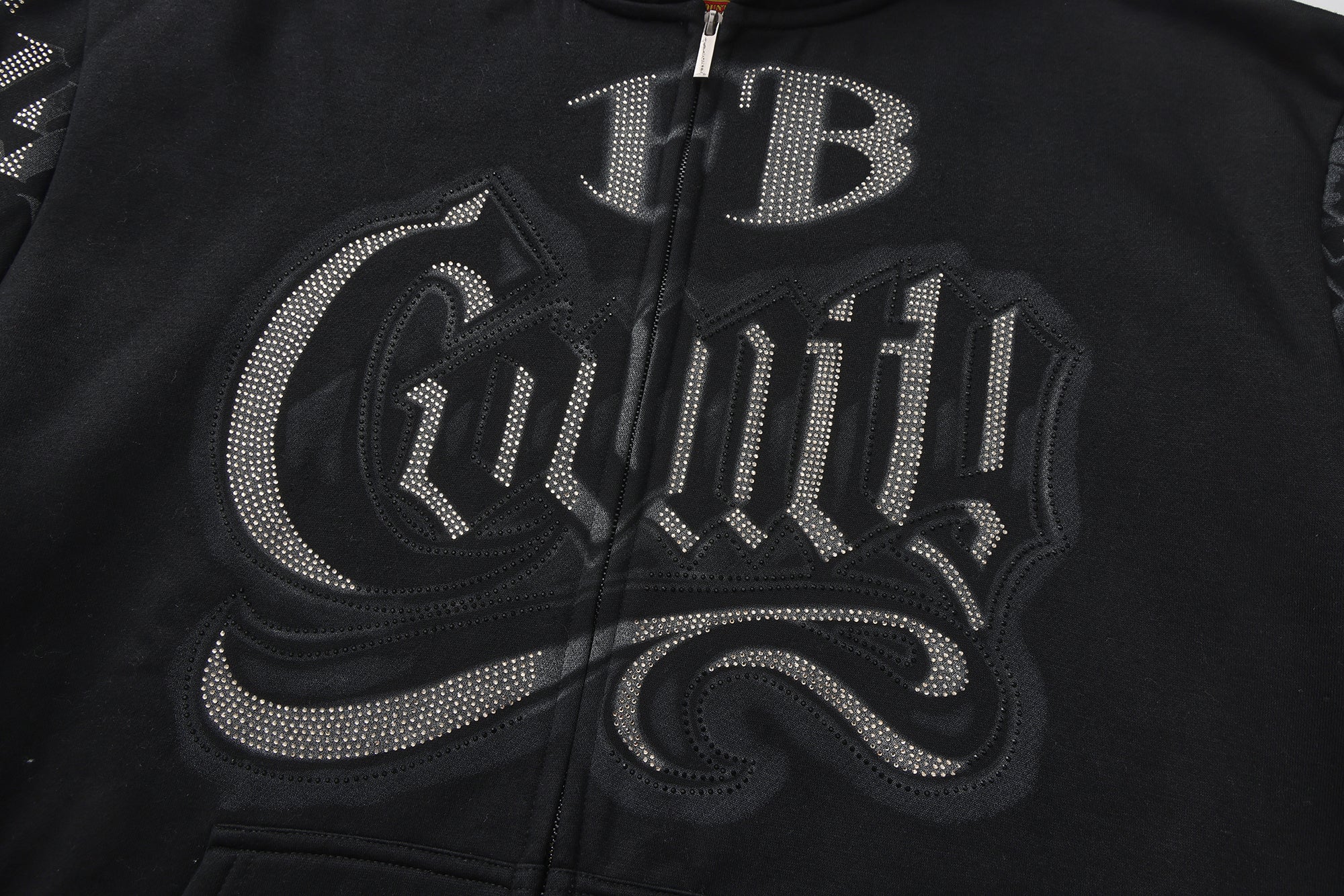 FB County Rhinestone Tatted Up Hoodie