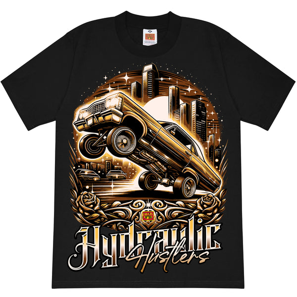 FB County Hydraulic Hustlers Heavy Hard T-Shirt