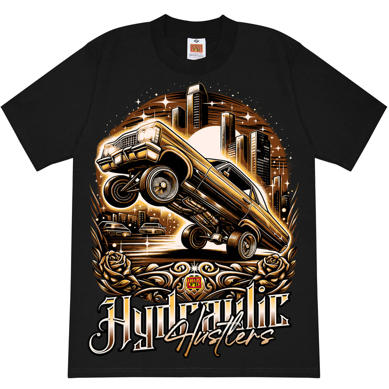 FB County Hydraulic Hustlers Heavy Hard T-Shirt