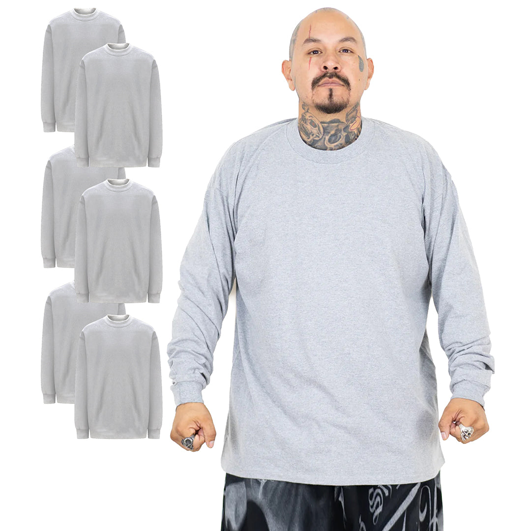 FB County Long Sleeve Heavy Hard T-Shirt (6-Pack)