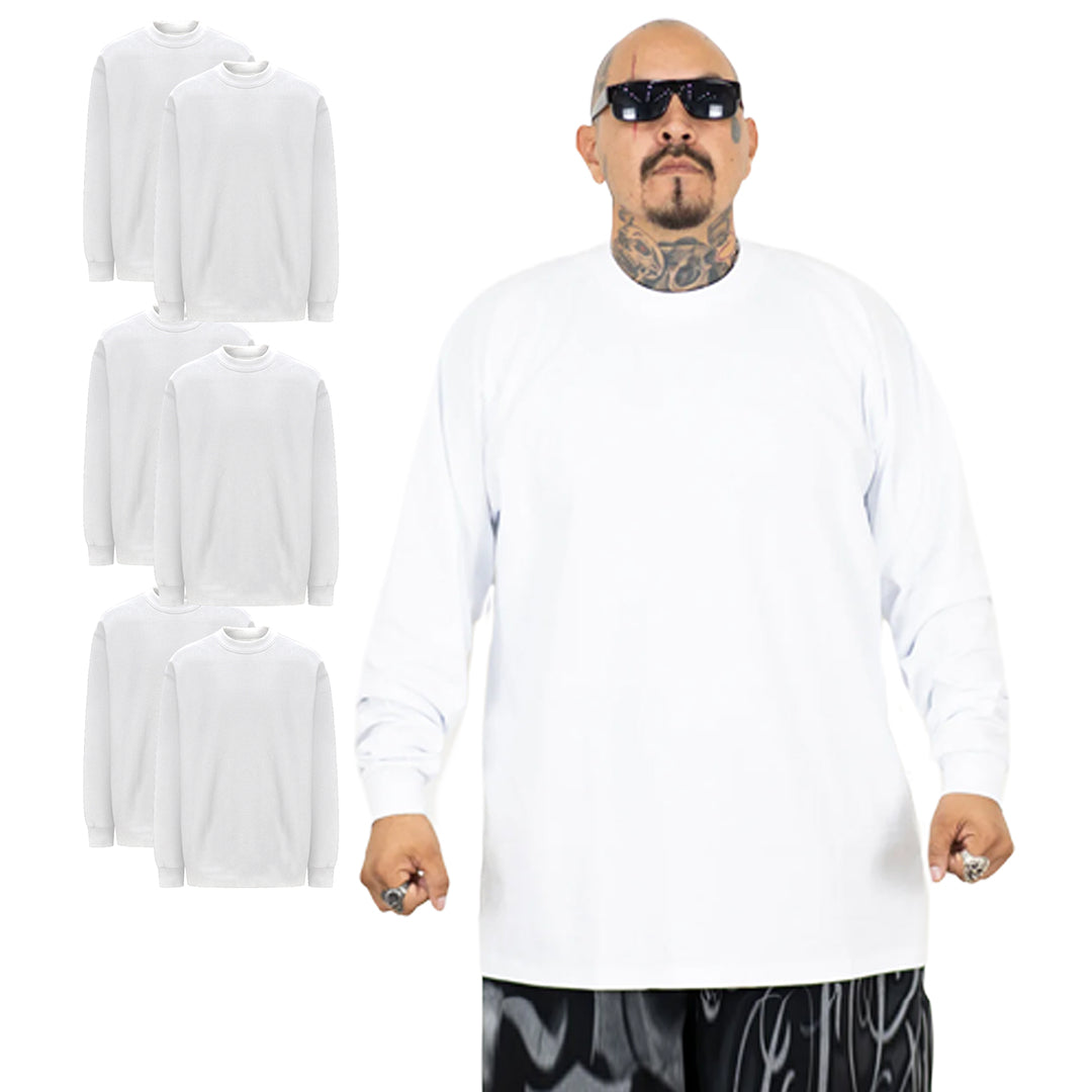 FB County Long Sleeve Heavy Hard T-Shirt (6-Pack)