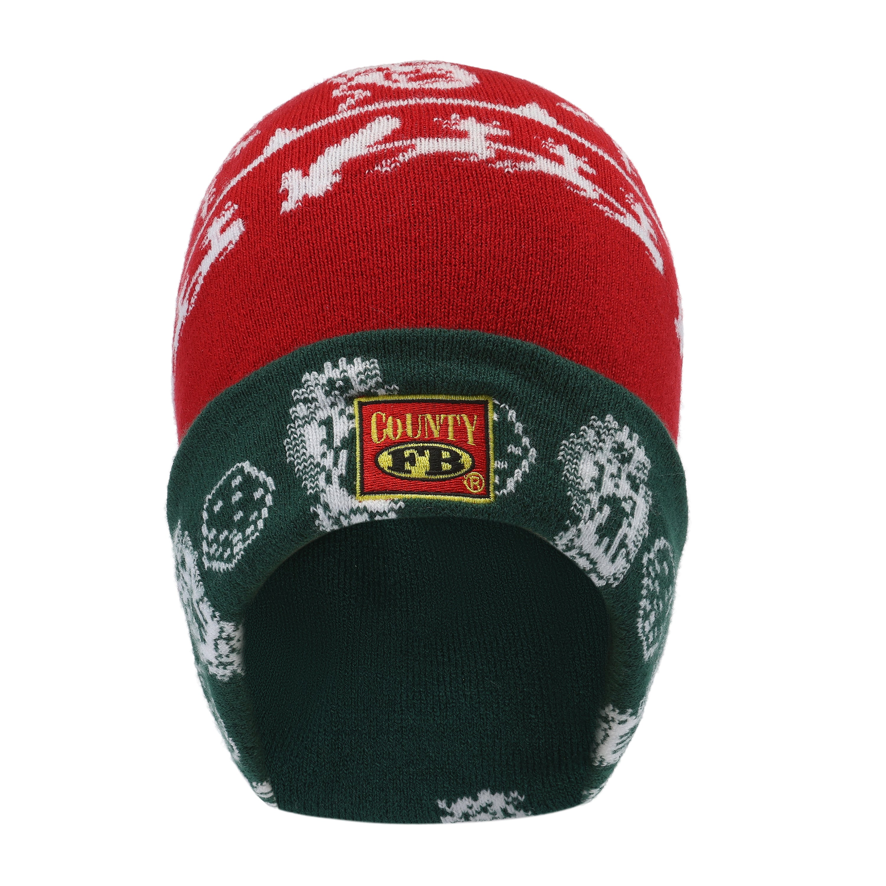 FB County Christmas Beanie