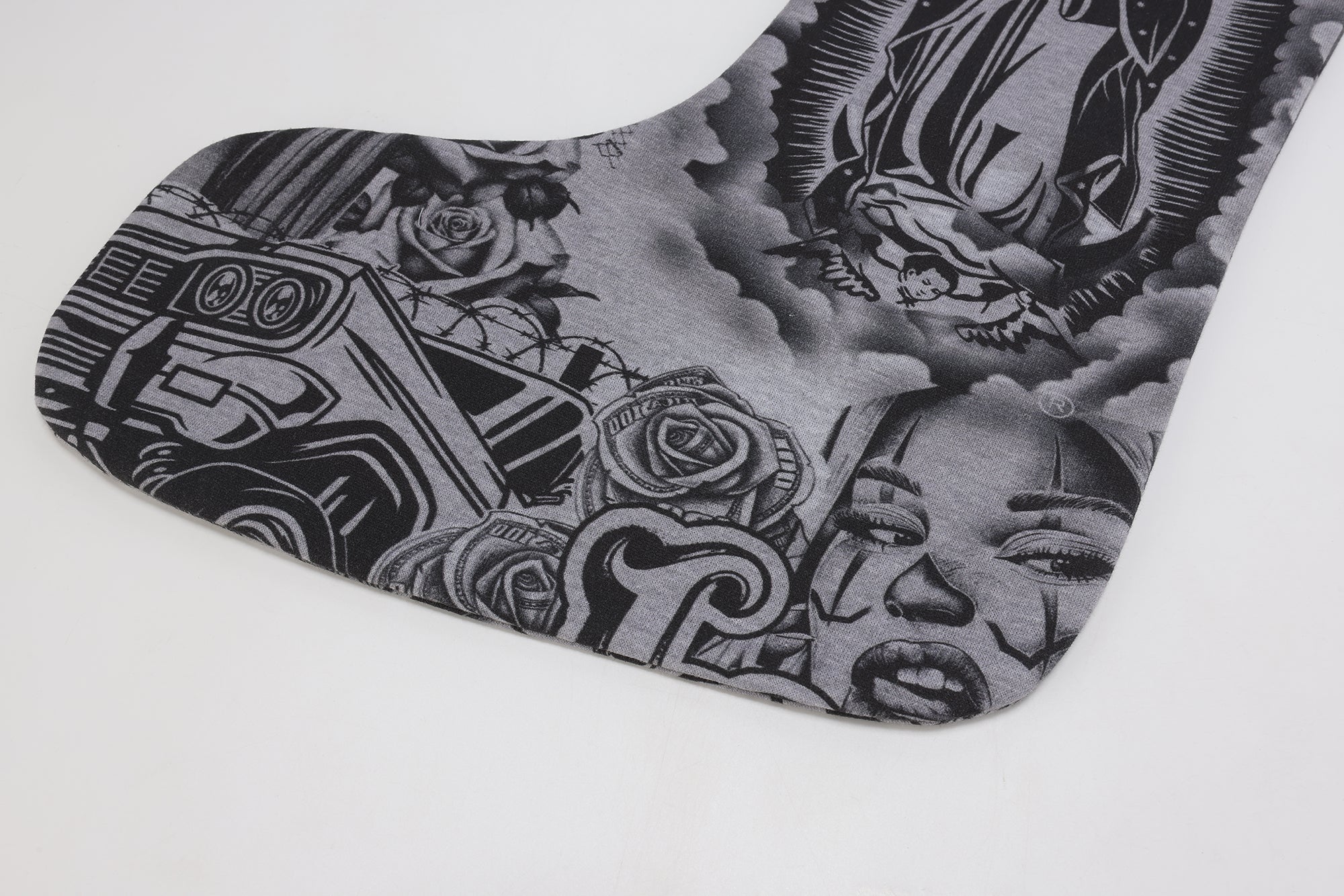 FB County Graffiti Virgencita Stocking