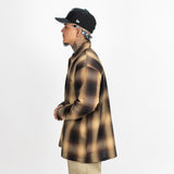 FB County Long Sleeve Checker Zip Shirt