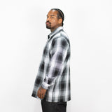 FB County Long Sleeve Checker Zip Shirt