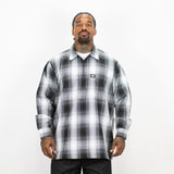 FB County Long Sleeve Checker Zip Shirt - Big & Tall Sizes