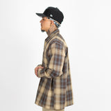 FB County Long Sleeve Checker Zip Shirt