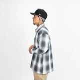 FB County Long Sleeve Checker Zip Shirt