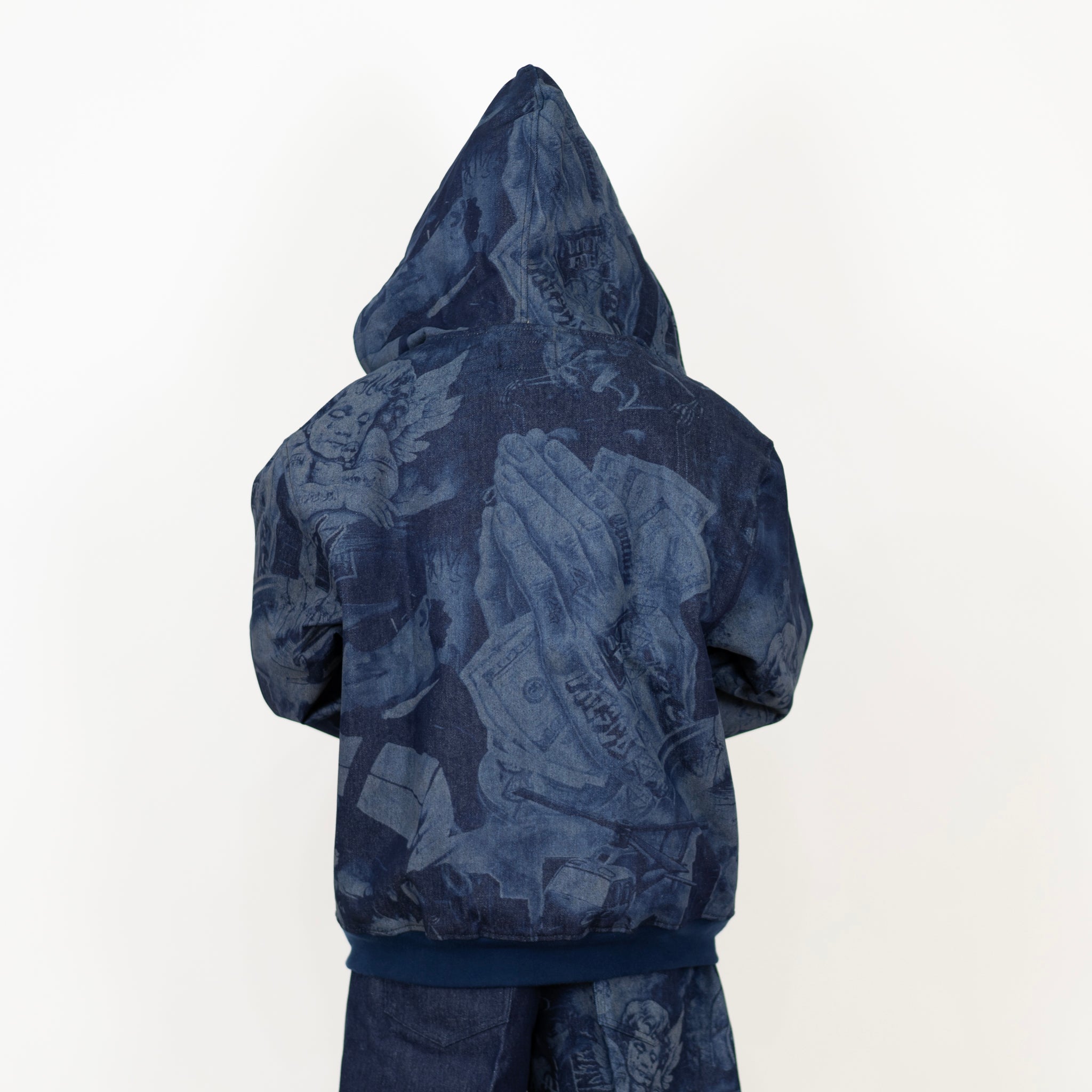 FB County Hooded Denim Jacket