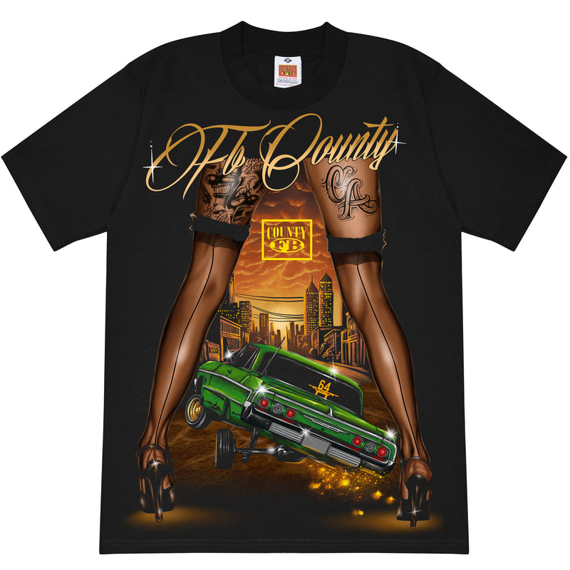 FB County Legs Heavy Hard T-Shirt