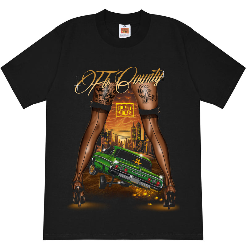 FB County Graphic Heavy Hard T-Shirts - (JUMBO PRINTS)
