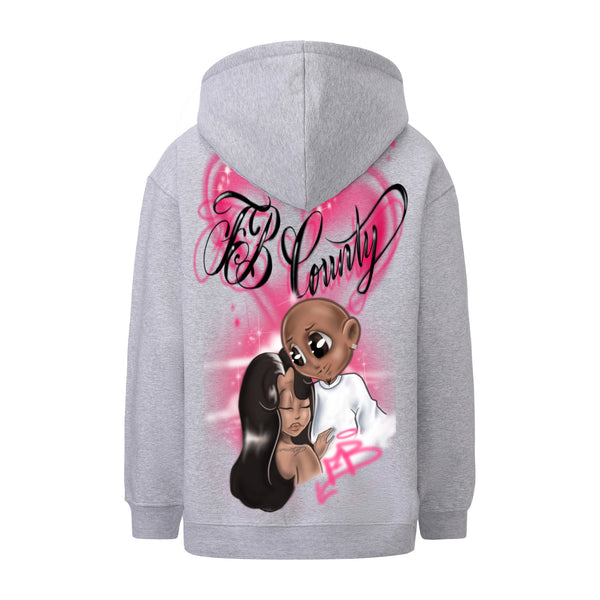 FB County Heavyweight Oversized Graphic Hoodies