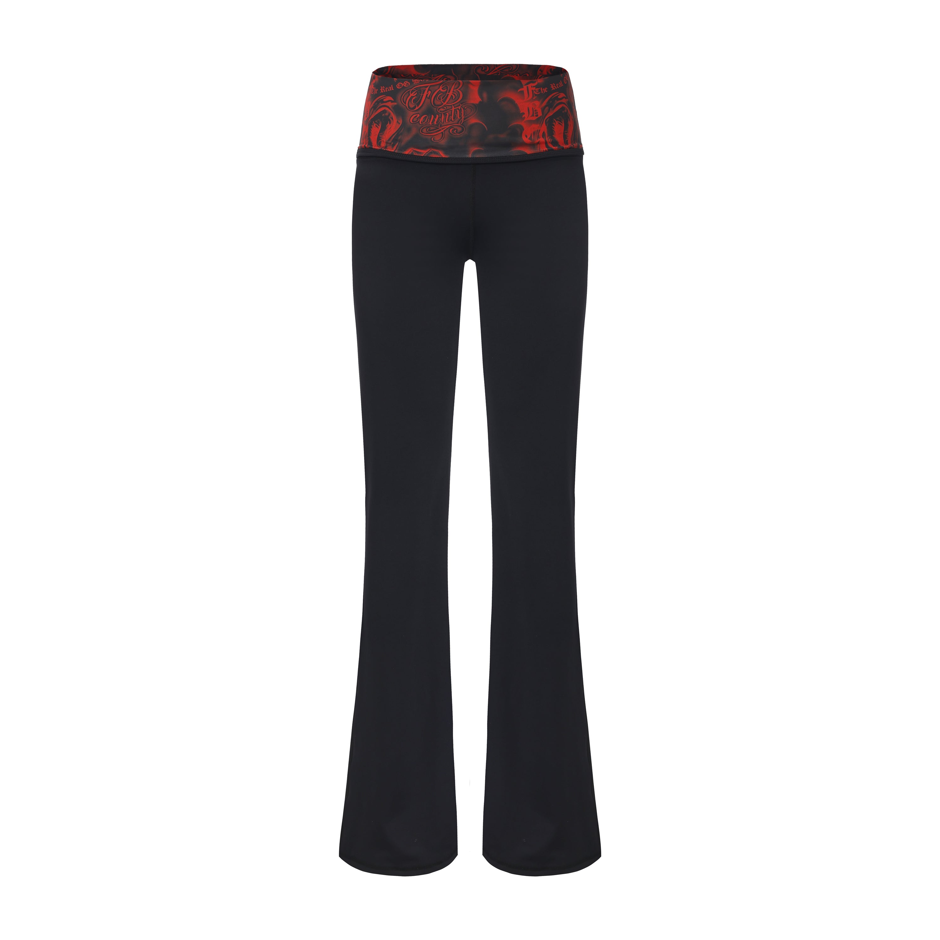 FB County Foldover Flare Legging