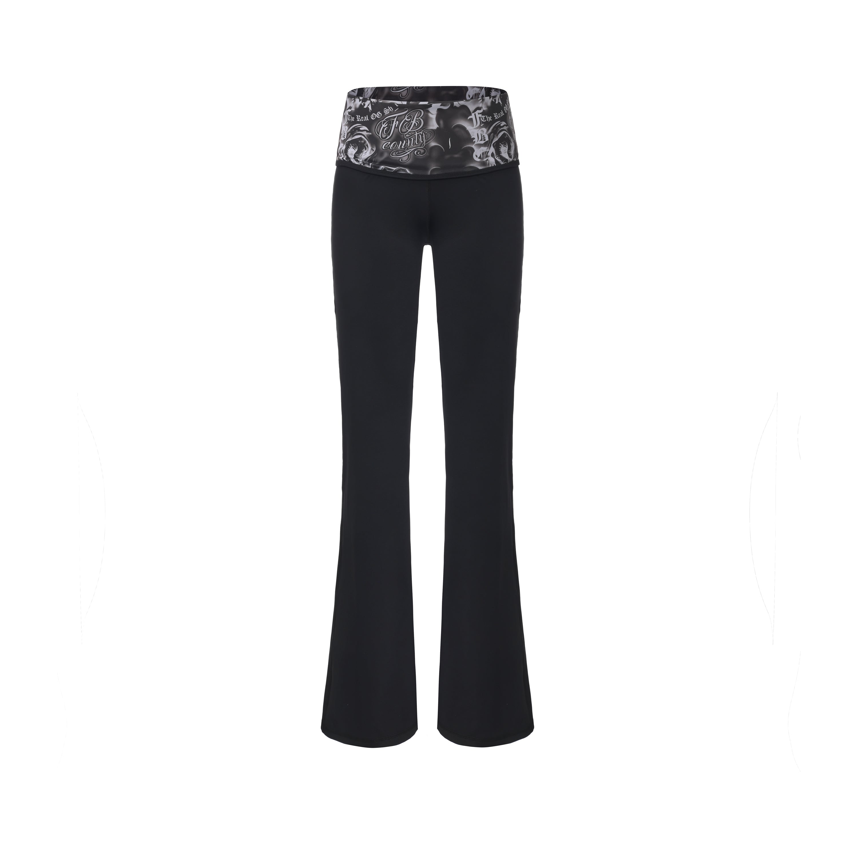 FB County Foldover Flare Legging