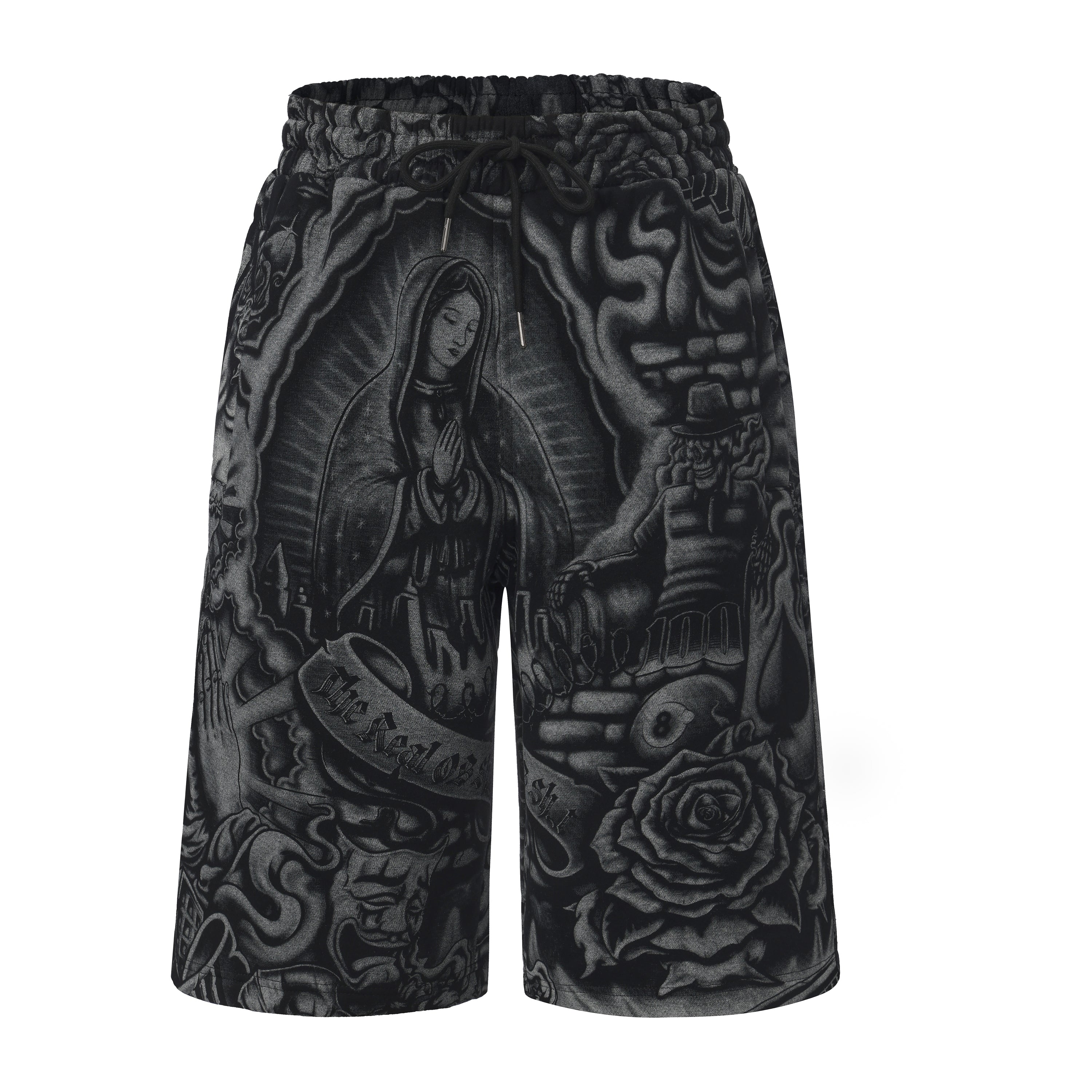 FB County Inked Up Baggy Fleece Shorts