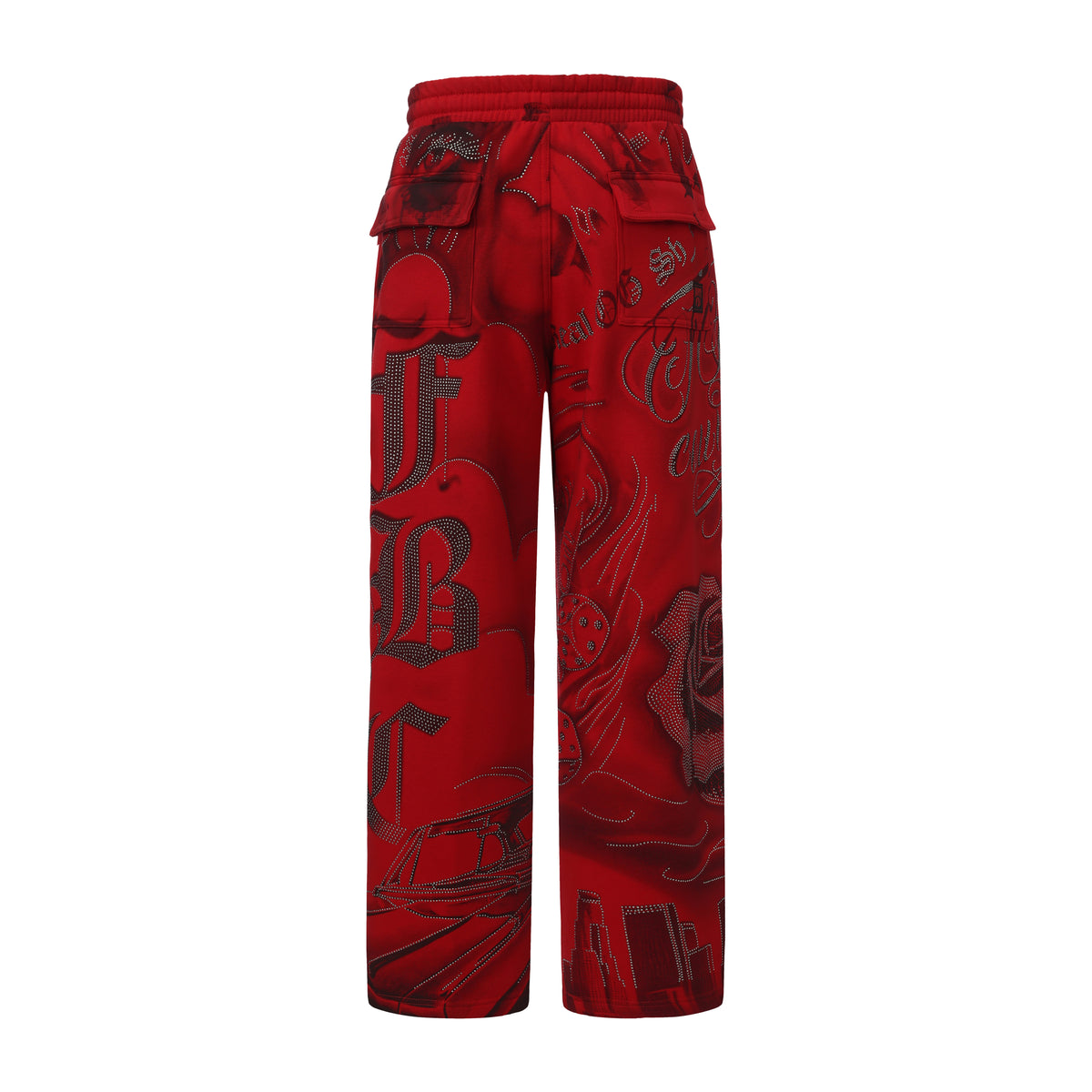 FB County Rhinestone Tatted Up Sweatpant