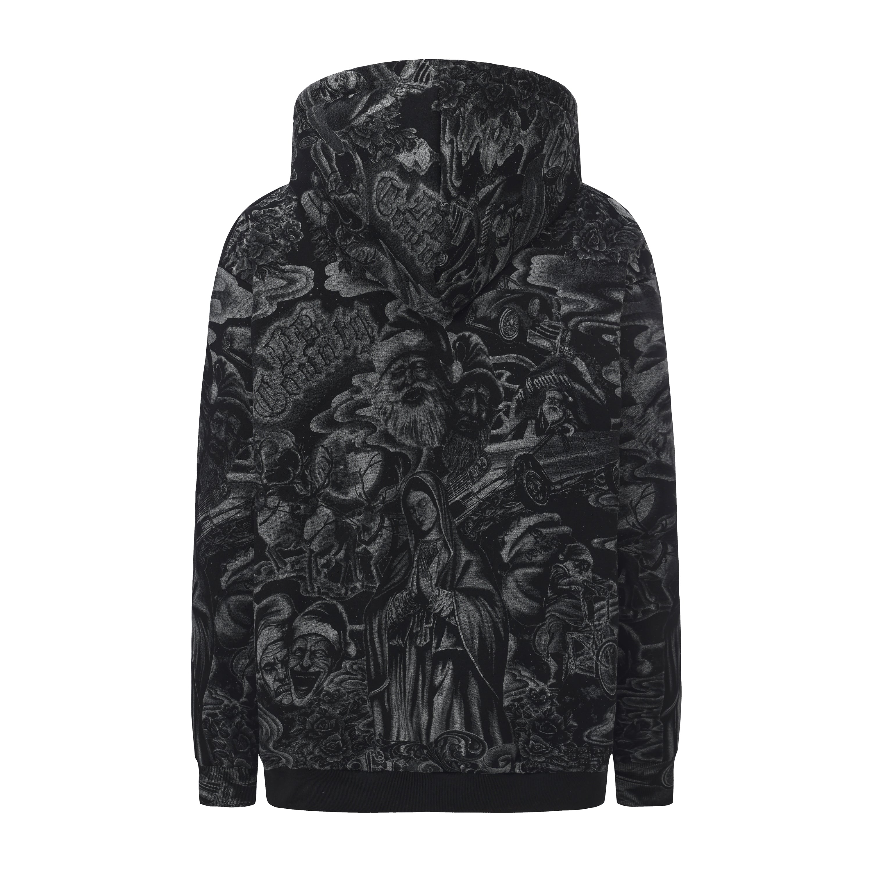 FB County Black Santa'd Up Hoodie