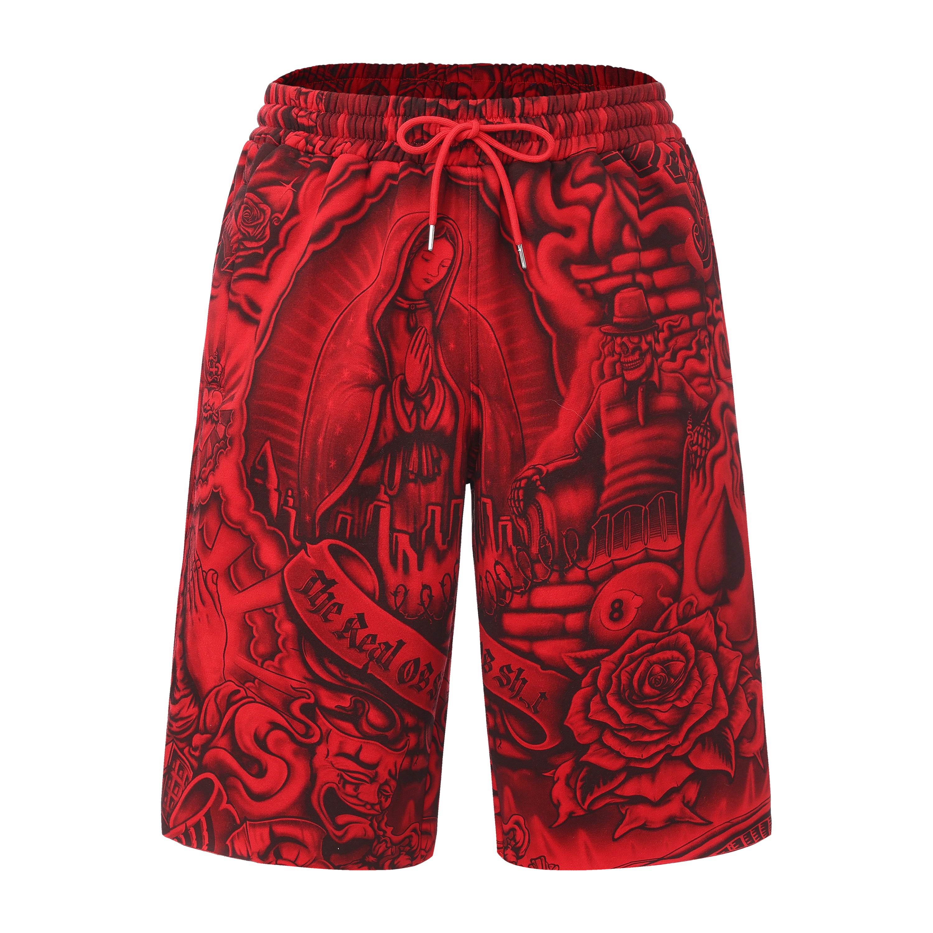パンツ FB County Inked Up Baggy Fleece Shorts FB County Inked Up Baggy Fleece Shorts