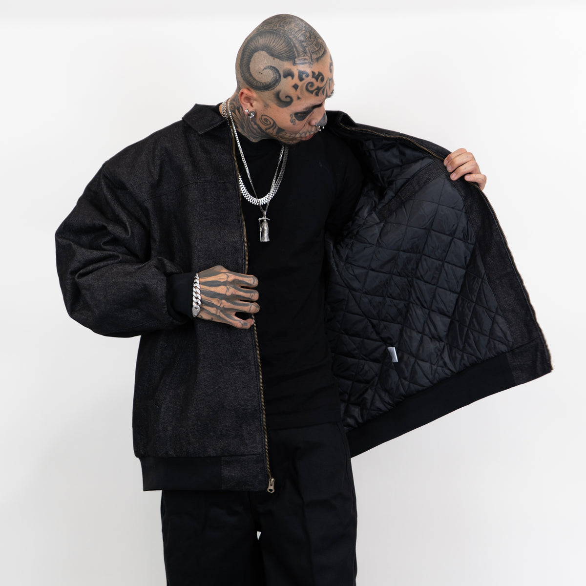 FB County Hard Denim Mechanics Jacket