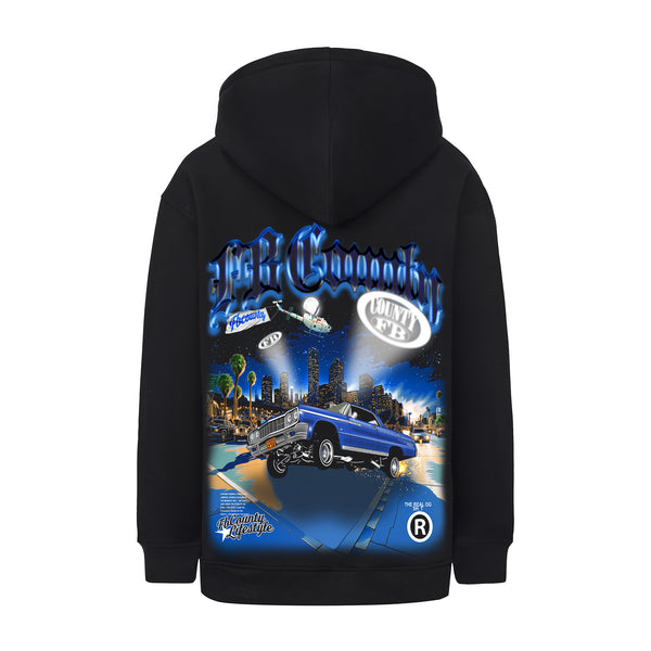 FB County Heavyweight Oversized Graphic Hoodies