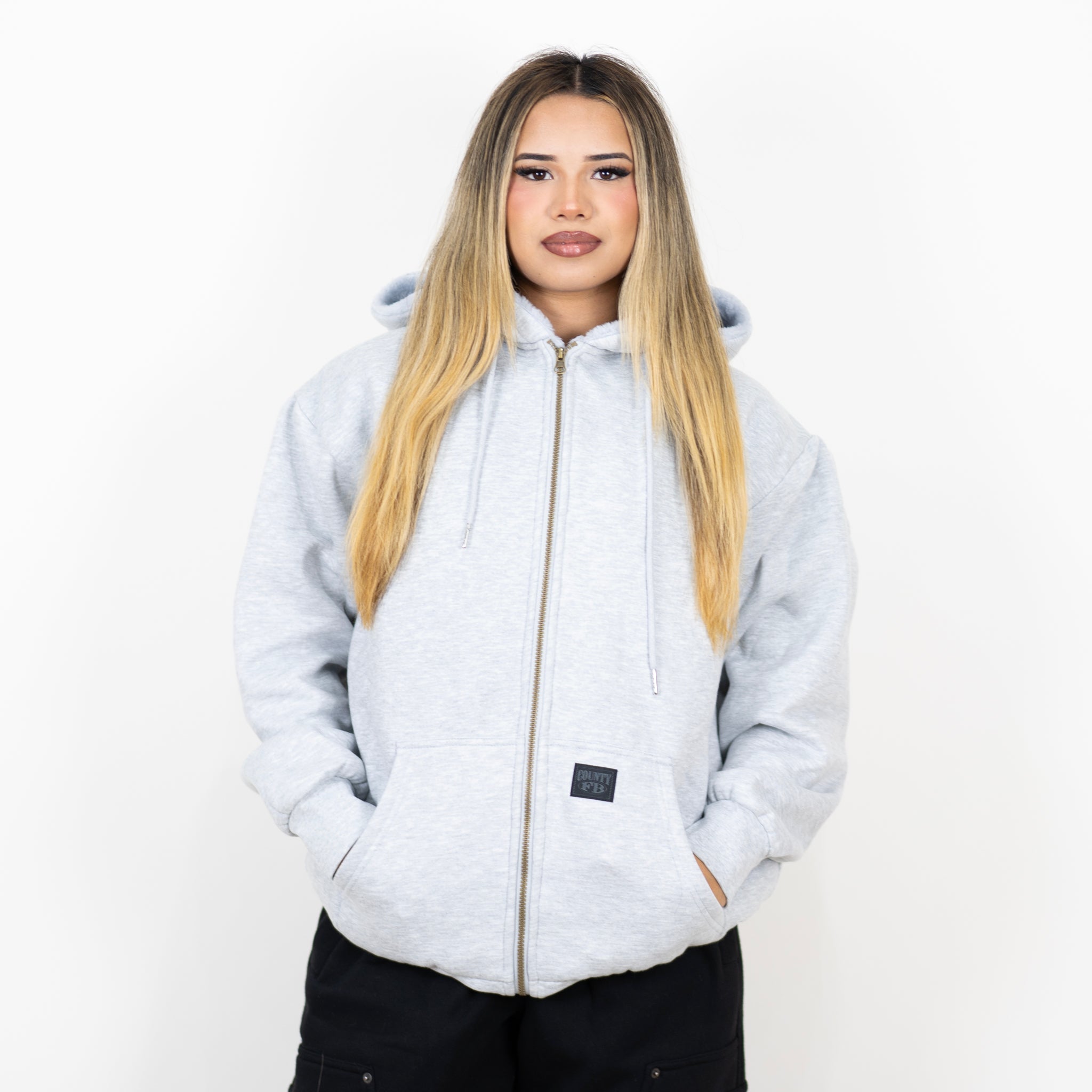 FB County Heavyweight Cozy Zip-Up Hoodie