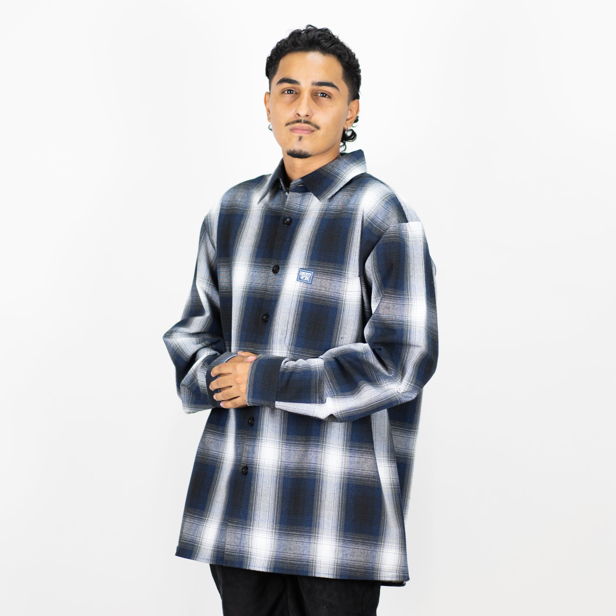 FB County Long Sleeve Checker Zip Shirt – FB County Wholesale