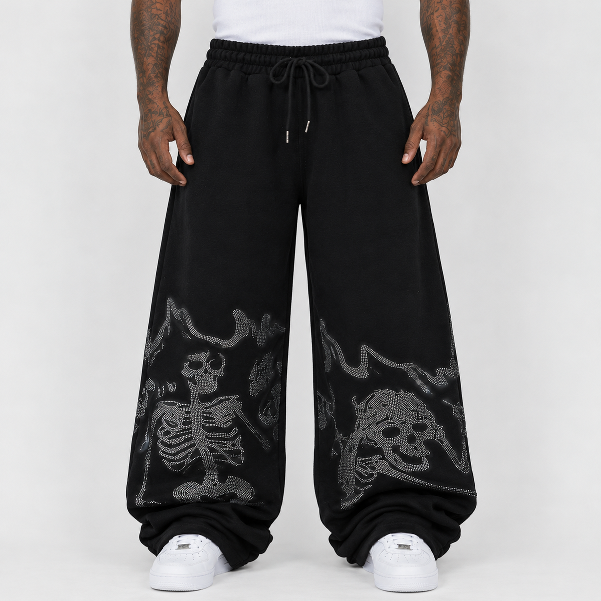 FB County Halloween Skelly Sweatpant