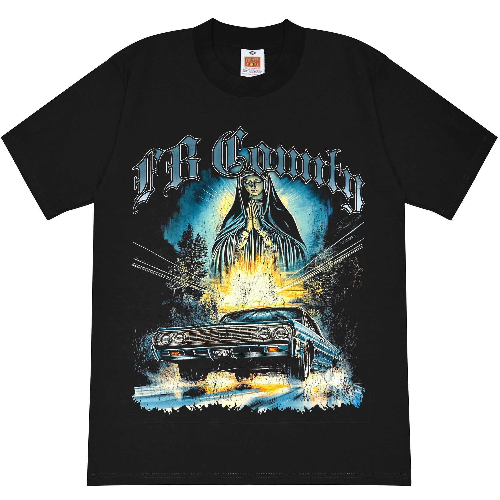FB County Graphic Heavy Hard T-Shirts - (JUMBO PRINTS)