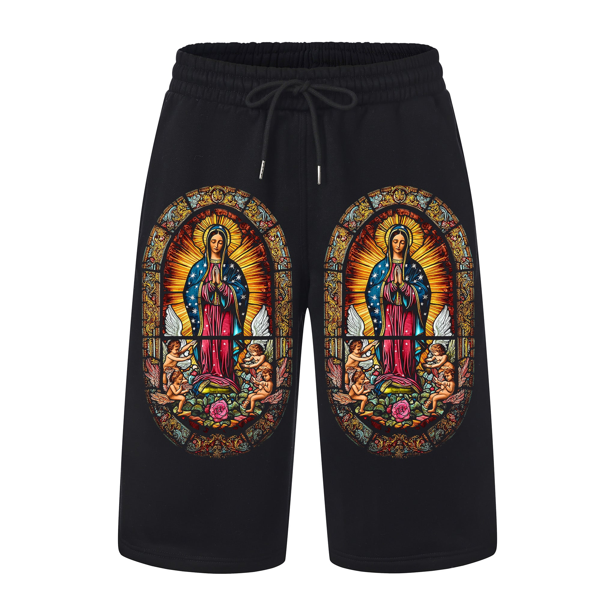 FB County Heavyweight Graphic Baggy Fleece Shorts