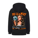 FB County Heavyweight Oversized Halloween Graphic Zip-Up Hoodies