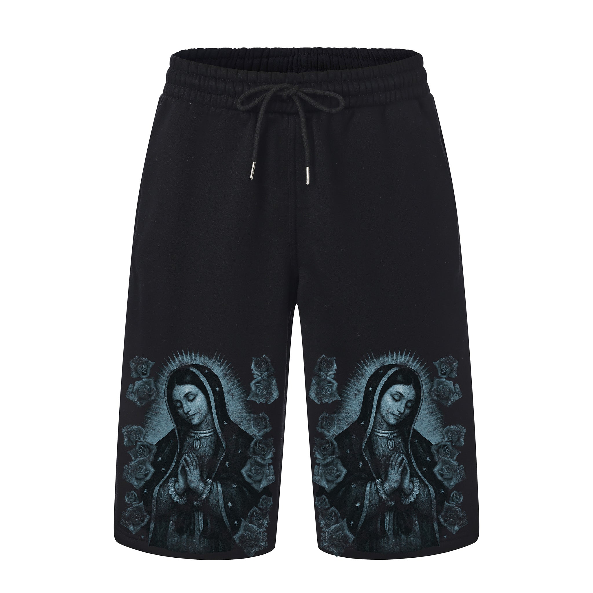 FB County Heavyweight Graphic Baggy Fleece Shorts