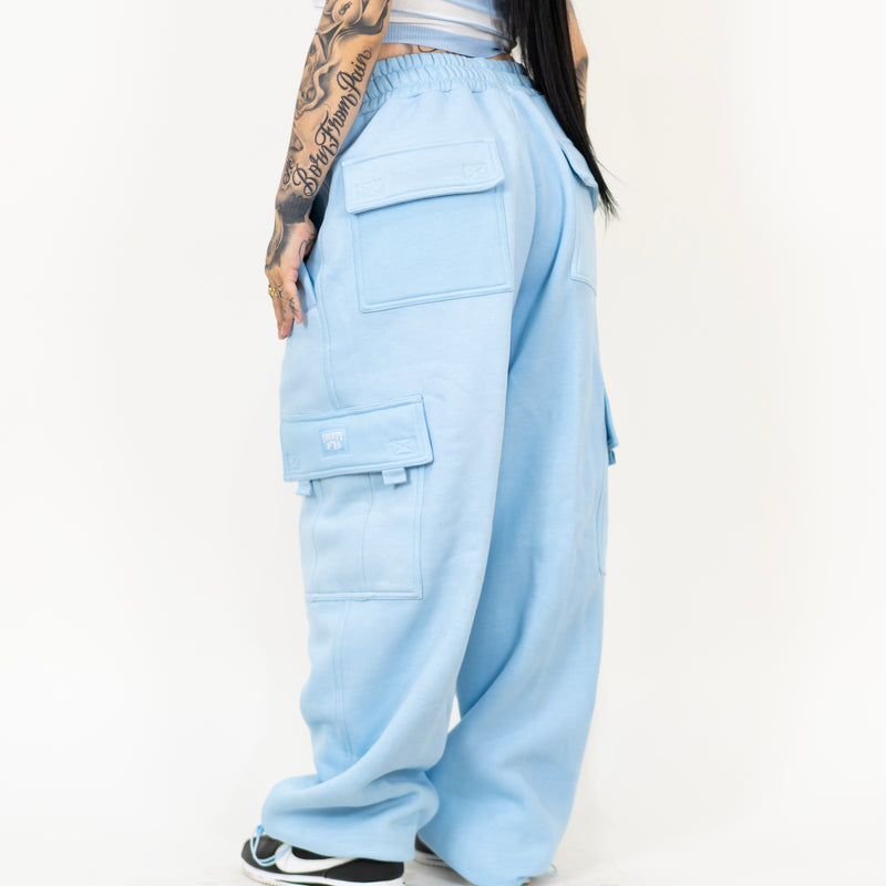 FB County Heavyweight Baggy Cargo Sweatpants