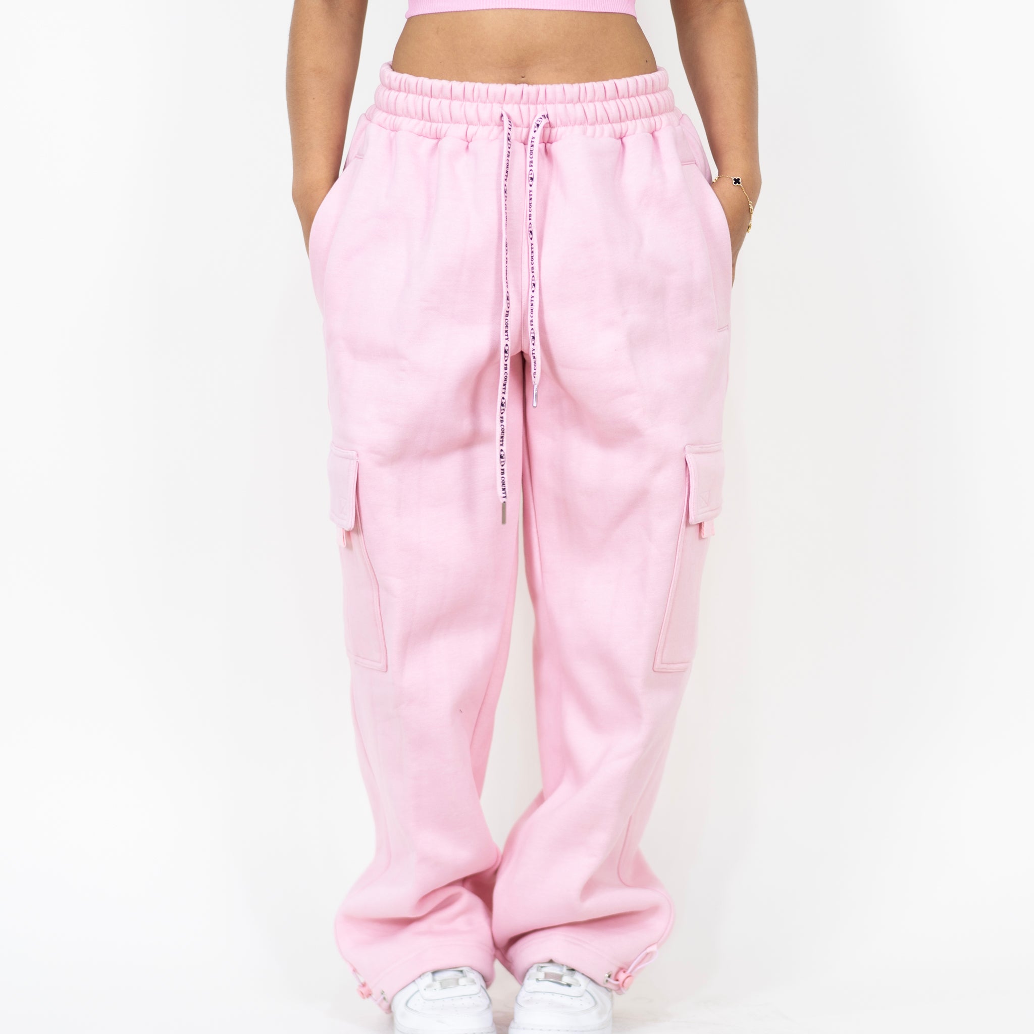 【KOOLOSET】Big Cargo Balloon Brushed Sweatpants Drawcord Balloon Sweatpants – Two Cumberland
