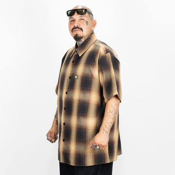 FB County Short Sleeve Checker Flannel Shirt