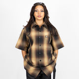 FB County Short Sleeve Checker Flannel Shirt