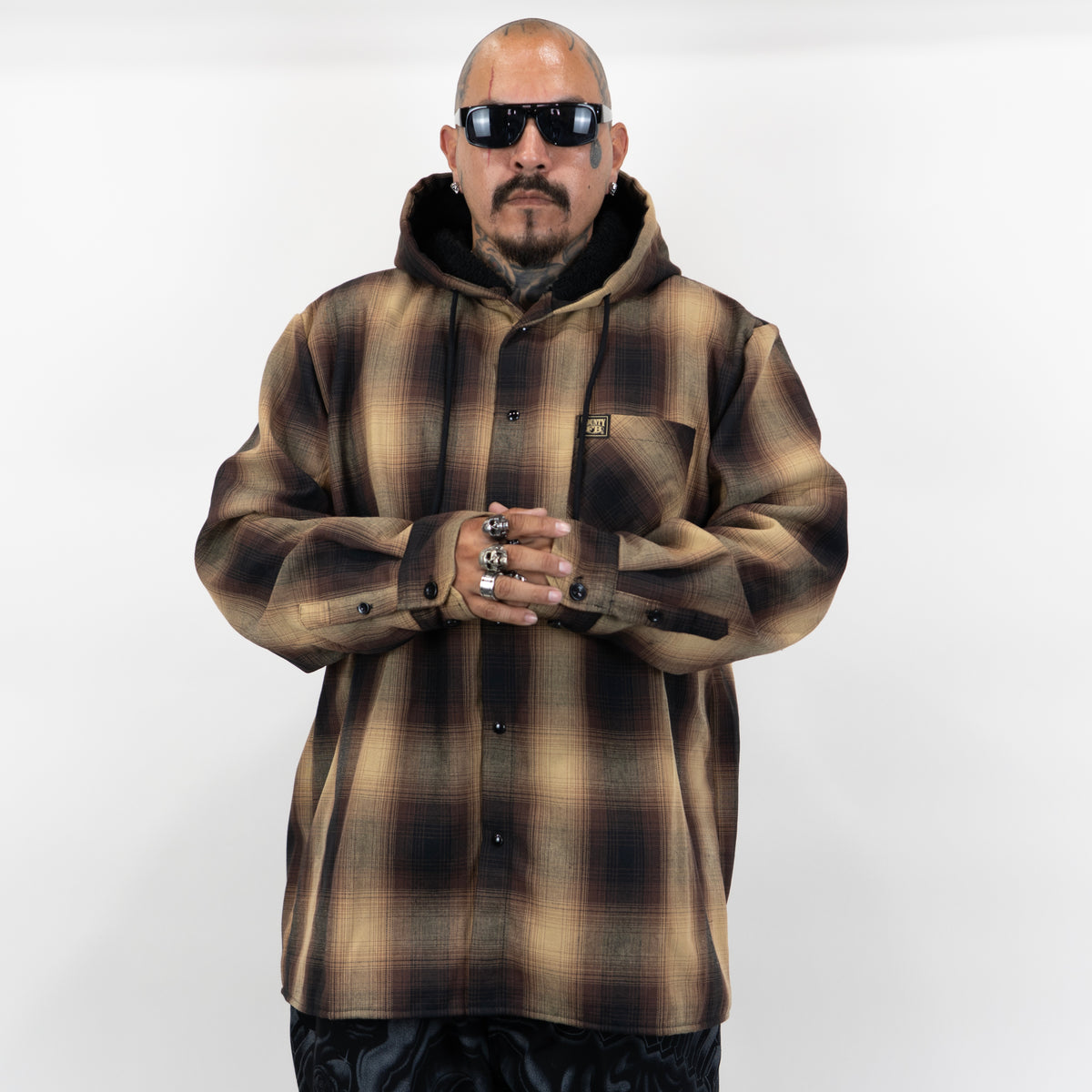 FB County Sherpa Flannel Hooded Jacket