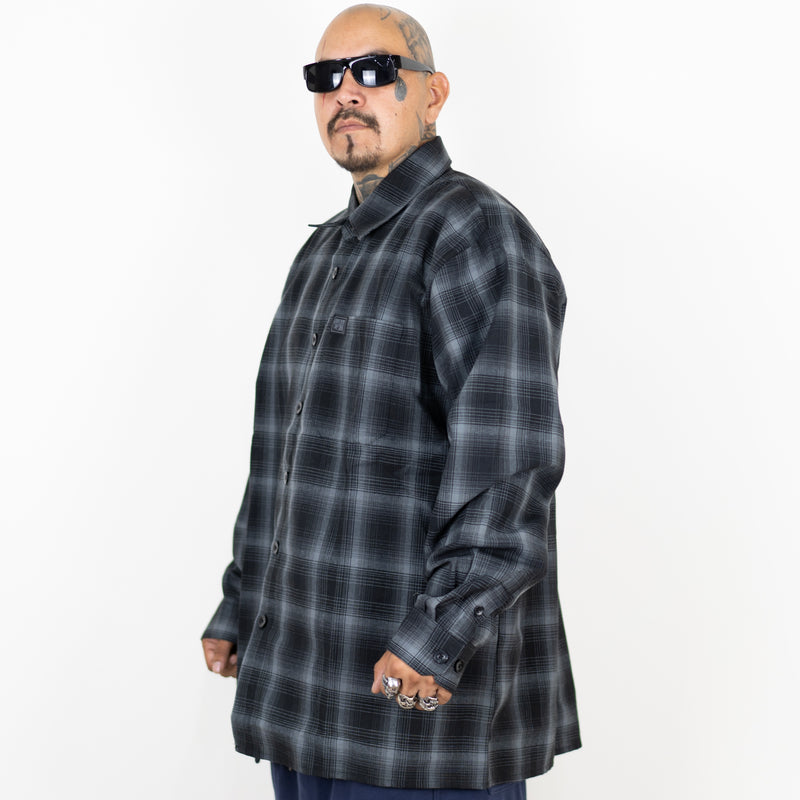 FB County Long Sleeve Checker Flannel Shirt