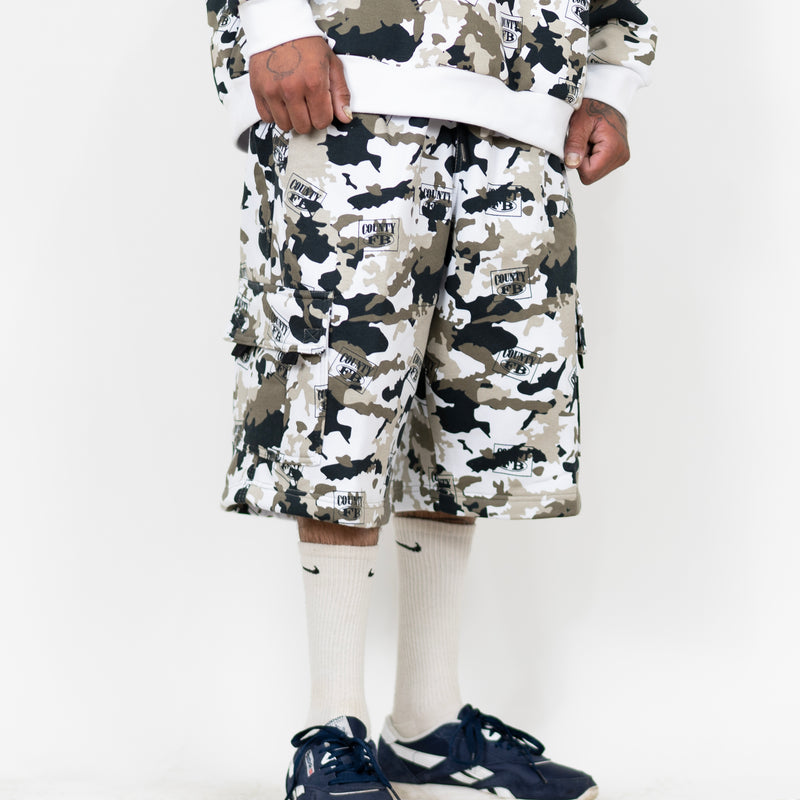 FB County Fleece Cargo Shorts