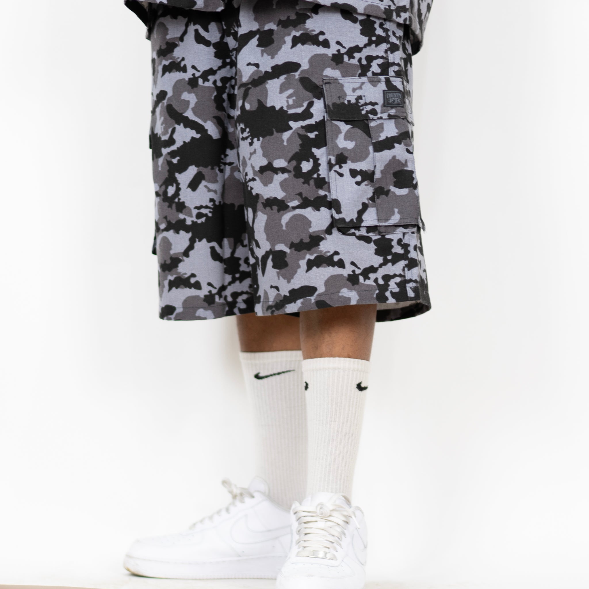 FB County Cargo Checker Shorts