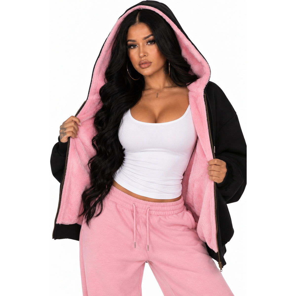 FB County Heavyweight Cozy Zip-Up Hoodie