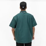 FB County SOLID Short Sleeve Zip Shirt