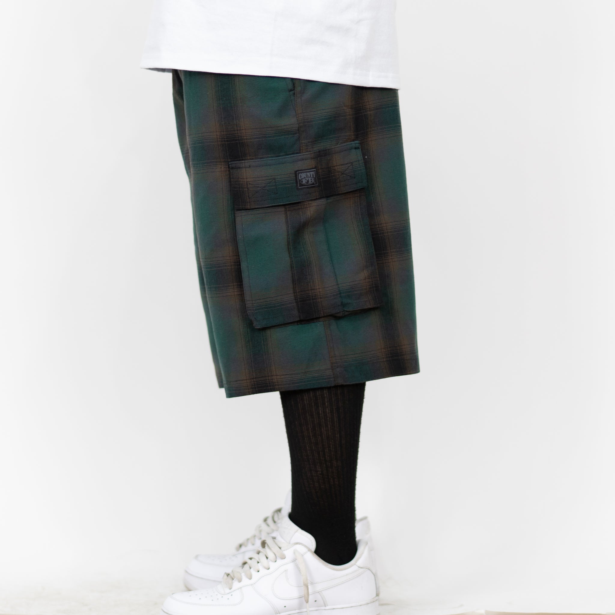 FB County Cargo Checker Shorts